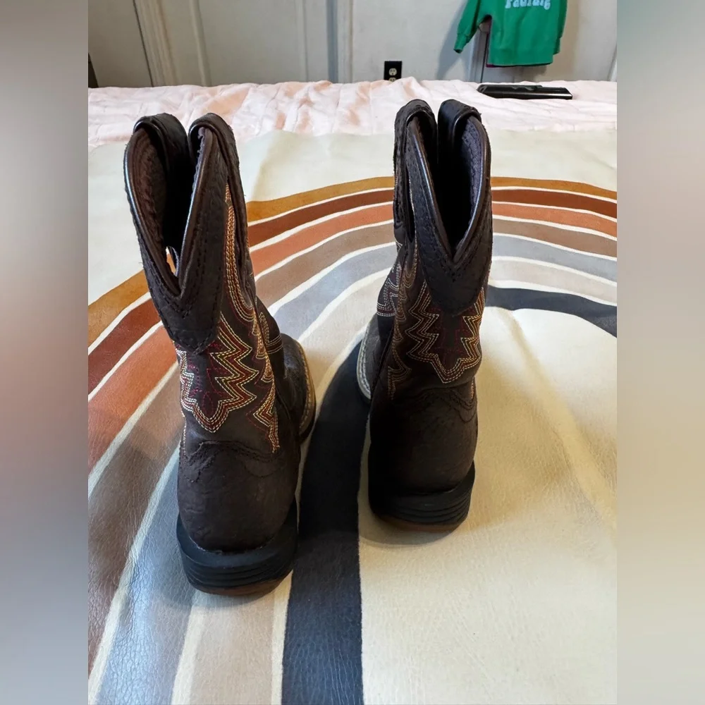 Durango® Lil' Rebel Pro™ Little Kid's Brown Western Boot Size 9C